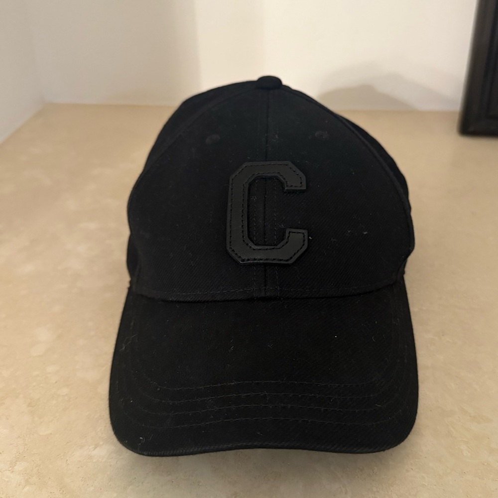 Coach black varsity baseball cap